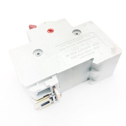 Crabtree StarBreaker 100/M12 AC22B 100A 100 Amp 2 Double Pole Isolator Main Switch Disconnector